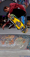 Airbourne Skateboarder