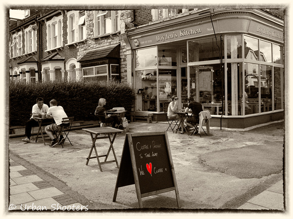 Boyden's Cafe Red Heart