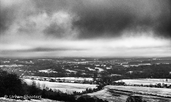 Snow covered Surrey